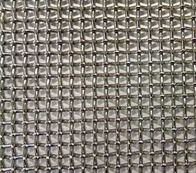 Сетка тканая из нержавеющей стали (ткань техническая), ячейка 0,1 мм
