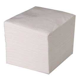  Салфетки бумажные белые 100шт 
