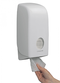 Держатель листовой туалетной бумаги (белый) KH200C