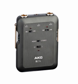 Микрофон шнуровой AKG B23L, источник фантомного питания, 20-20000Гц