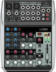 Микшерный пульт Behringer XENYX Q1002USB, 2 mono, 4 stereo, 1 AUX-шина, USB