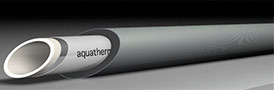 Трубы отопление, система «тёплых полов» Aquatherm grey pipe PE-RT 