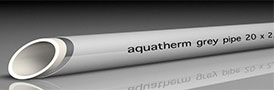 Трубы отопление, система «тёплых полов» Aquatherm grey pipe PEX