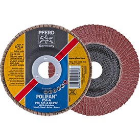 Круг шлифовальный лепестковый (КЛТ) POLIFAN PFC 125 А 80 PSF
