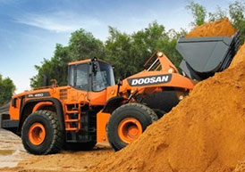 Фронтальный погрузчик DOOSAN DL450