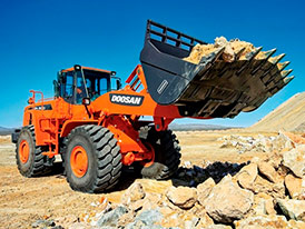 Фронтальный погрузчик DOOSAN DL500