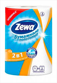 Кухонные полотенца Zewa 2 в 1