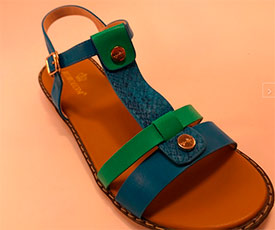 Туфли женские KOROLEVA 5155-9 синие