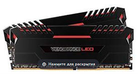 Оперативная память Corsair Vengeance LED 2x8GB DDR4 PC4-21300 [CMU16GX4M2A2666C16R]