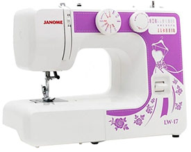 Швейная машинка Janome LW 17 15on n/n/a