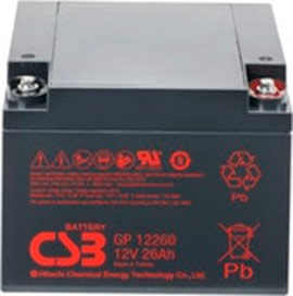 Аккумулятор для ИБП CSB GP12260 (12В/26 А·ч)