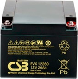 Аккумулятор для ИБП CSB EVX12260 (12В/26 А·ч) 