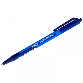 Ручка шариковая автоматическая Bic 'Round Stic Clic' синяя, 1,0мм