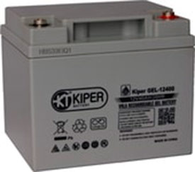 Аккумулятор для ИБП Kiper GEL-12400 (12В/40 А·ч) 