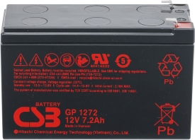Аккумулятор для ИБП CSB GP1272 F2 (12В/7.2 А·ч) 