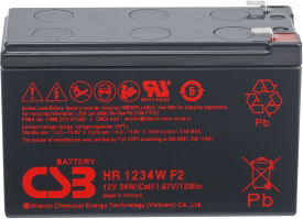 Аккумулятор для ИБП CSB HR1234W F2 (12В/9 А·ч) 