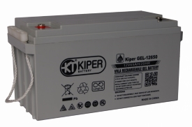 Аккумулятор для ИБП Kiper GEL-12650(12В/65 А·ч) 