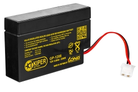 Аккумулятор для ИБП Kiper GP-1208 (12В/0.8 А·ч) 