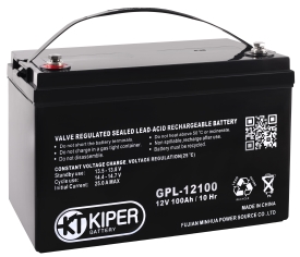 Аккумулятор для ИБП Kiper GPL-121000 (12В/100 А·ч) 