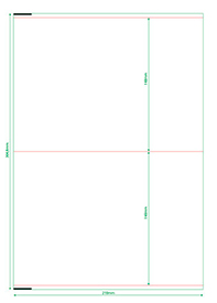 Этикетка самоклеющаяся в листах А4 210х148 мм
