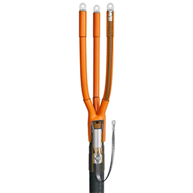 Муфты кабельные не распространяющие горение до 1 кВ для кабелей с бумажной изоляцией для трёхжильных кабелей