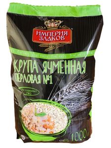 Крупа перловая , фасовка 1 кг - СМОРГОНСКИЙ КОМБИНАТ ХЛЕБОПРОДУКТОВ