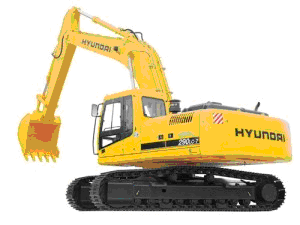 Гусеничный экскаватор Hyundai R290LC-7A