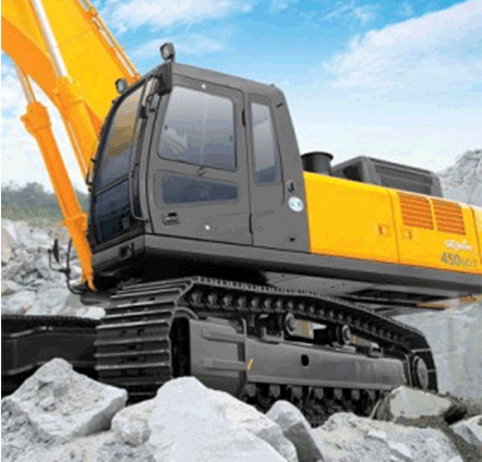 Гусеничный экскаватор Hyundai R450LC-7A