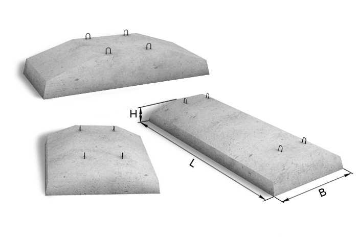 Плиты ленточных фундаментов (ФЛ)