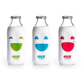 Изготовление самоклеящихся этикеток для молочной продукции
