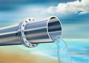 Монтаж трубопроводов горячей воды высокого, среднего, низкого давления