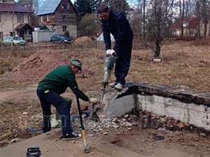 Устройство фундамента зданий и сооружений