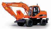 Услуги экскаватора DOOSAN DX210W