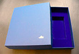Производство картонных коробок из дизайнерского картона 